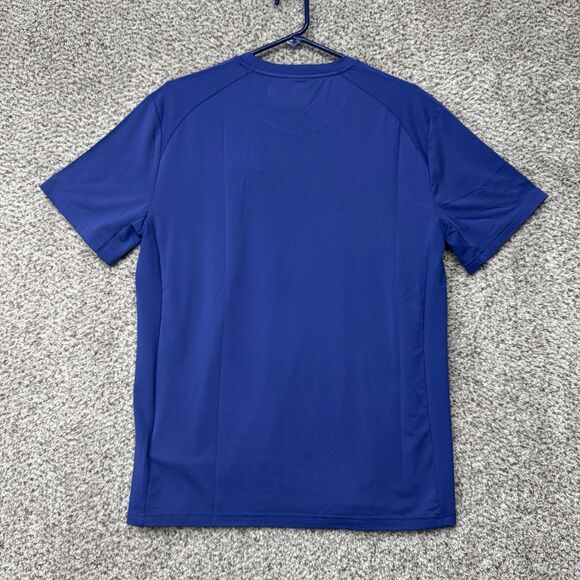 RLX Ralph Lauren Performance Stretch T-Shirt Mens Medium Blue Wicking Golf New - Picture 13 of 16